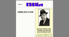 Desktop Screenshot of erblist.com
