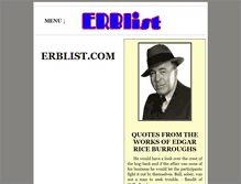Tablet Screenshot of erblist.com